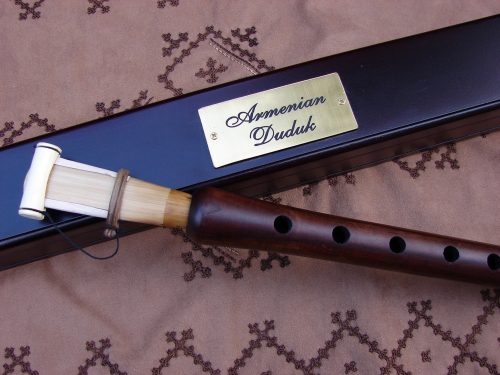 Duduk in Wooden Gift Box in key A