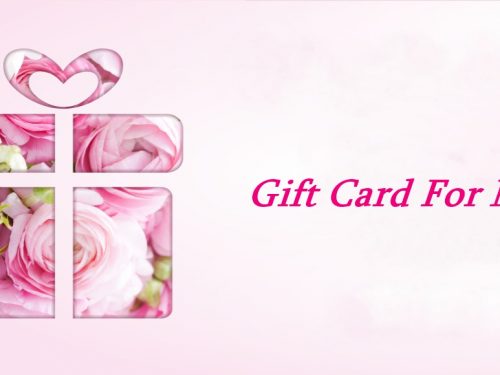 Gift Card For Mom