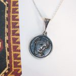 Armenian Goddess Anahit Pendant Sterling Silver 925