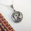 Armenian Goddess Anahit Pendant Sterling Silver 925