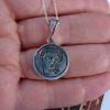 Armenian Goddess Anahit Pendant Sterling Silver 925