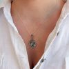 Armenian Goddess Anahit Pendant Sterling Silver 925