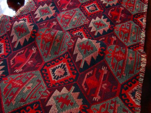 Table Runner Armenian Carpet Ornament