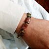 Bracelet Picasso Jasper Natural Gemstone, Handmade Jewelry, Gift for Her