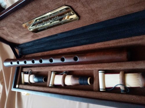 Duduk Armenian in Wooden Hard Box, Apricot Wood, Key A, B, C, D, E, F, G