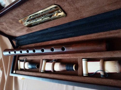 Duduk Armenian in Wooden Hard Box, Apricot Wood, Key A, B, C, D, E, F, G