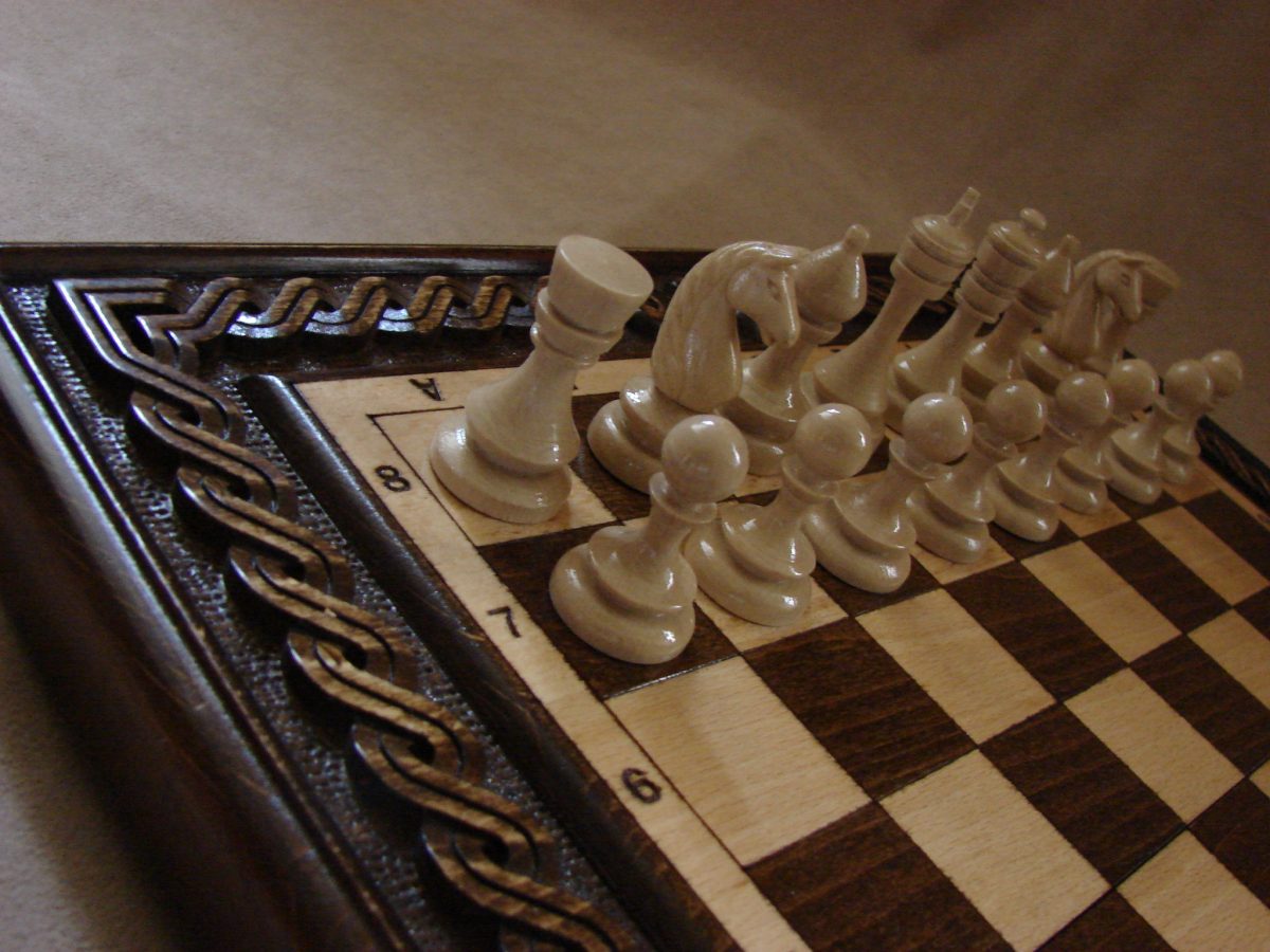 Wooden Chess Set Board