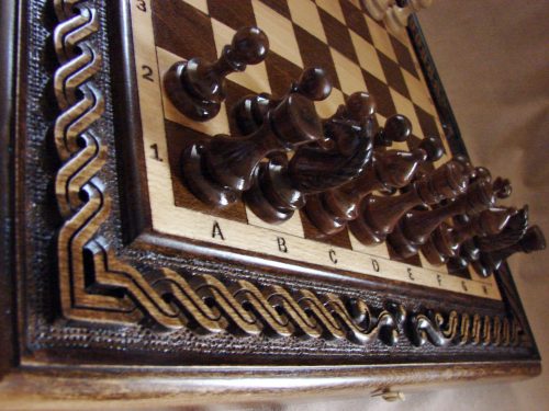 Wooden Chess Set Board