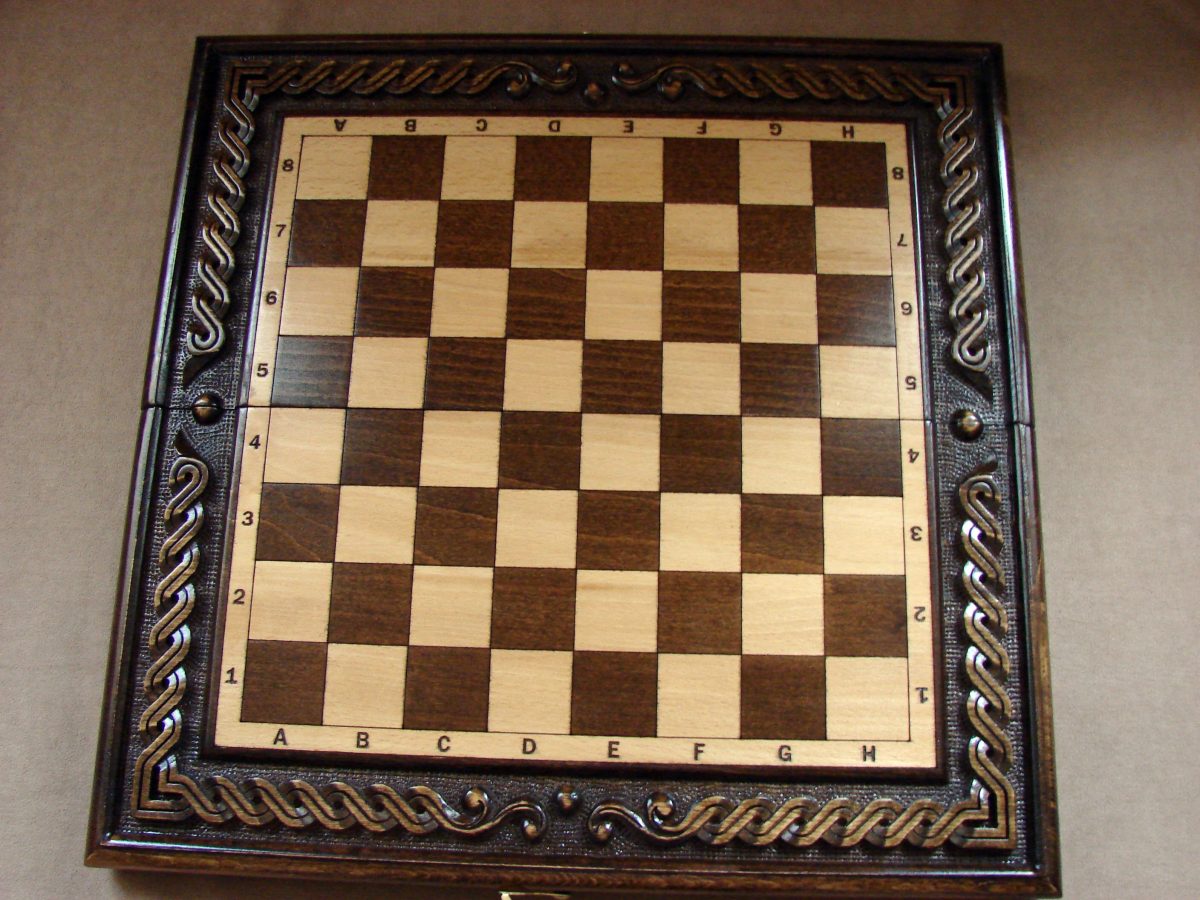 Wooden Chess Set Board