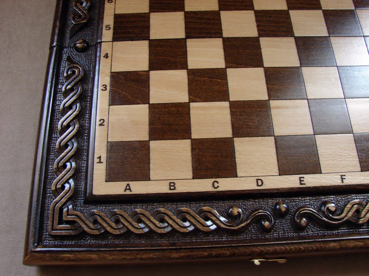 Wooden Chess Set Board