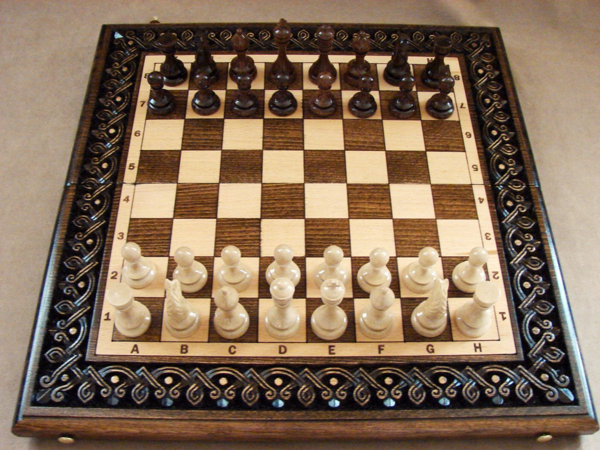 Handmade Wooden Chess Set