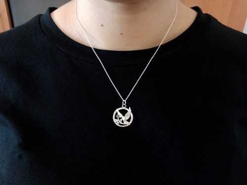 Holly Spirit Dove Necklace Sterling Silver 925