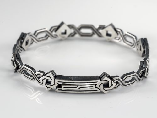 Bracelet For Men Antient Style Sterling Silver 925