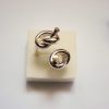 Original Ring with Knots, Sterling Silver 925, Unusual Ring, Promise Ring, Gift for Her, Open Ring, Armenian Handmade Jewelry