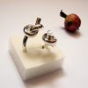 Original Ring with Knots, Sterling Silver 925, Unusual Ring, Promise Ring, Gift for Her, Open Ring, Armenian Handmade Jewelry