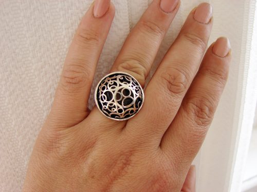 Large Openwork Ring