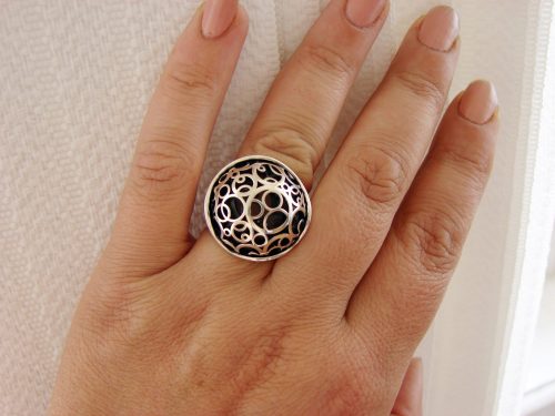Large Openwork Ring
