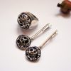 Openwork Ring and Earrings Set