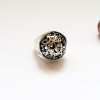 Large Openwork Ring, Sterling Silver 925, Swirl Design, Open work circles ring