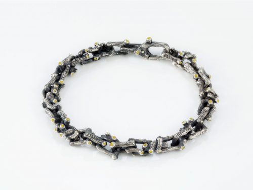 Tree Branch Bracelet Sterling Silver 925, Twig Bracelet, Branch Jewelry