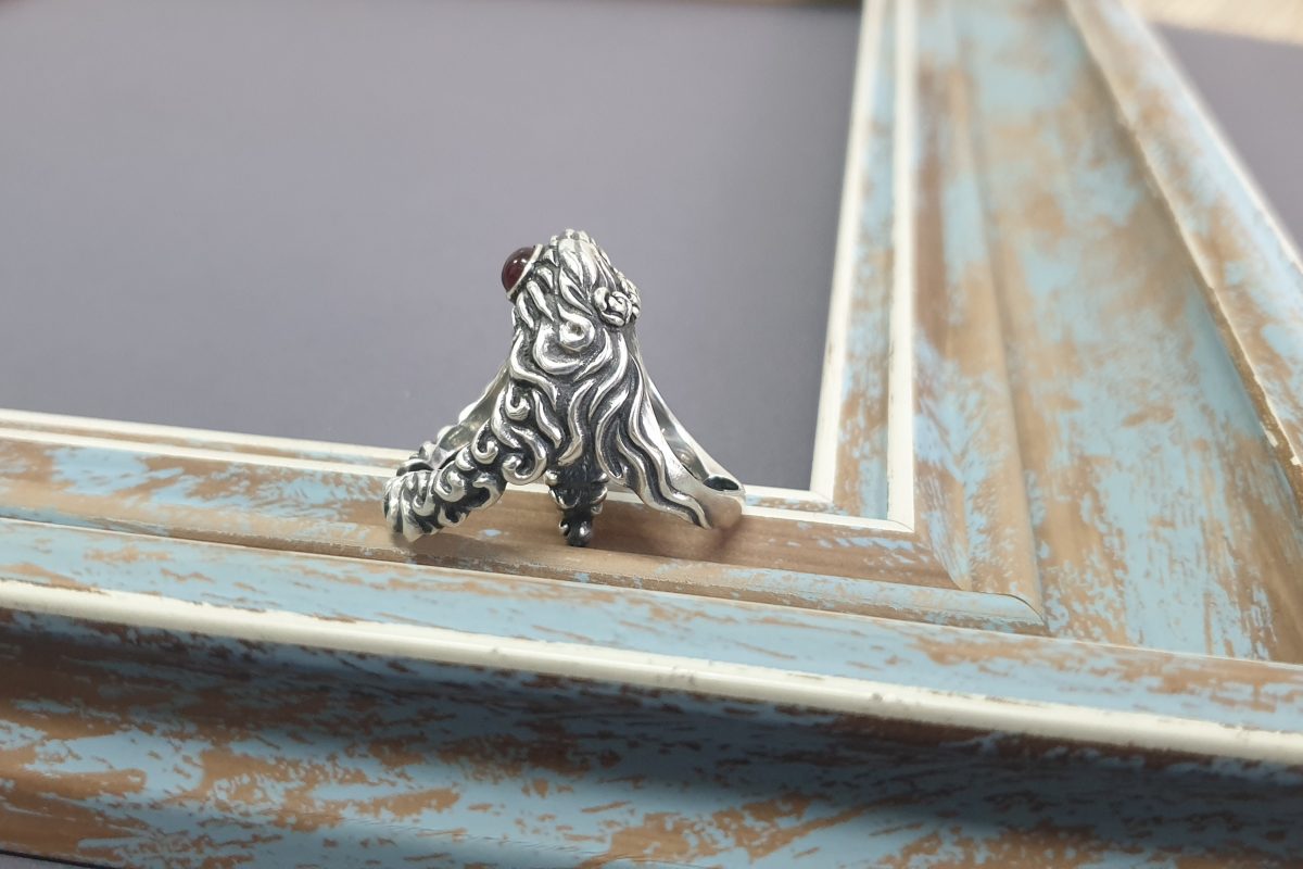 Ring Transformer Two Faces Sterling Silver 925