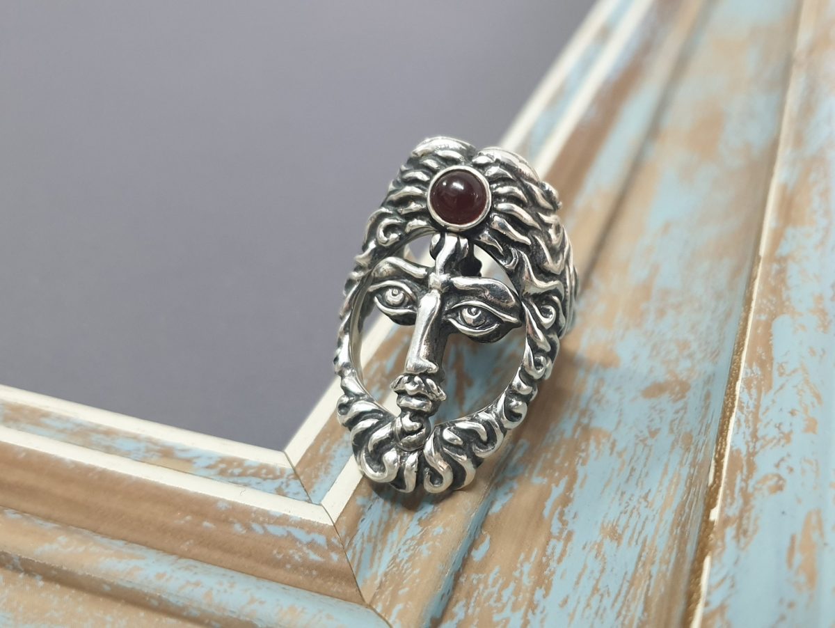 Ring Transformer Two Faces Sterling Silver 925