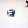 Turquoise Midi Ring Sterling Silver 925