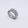 Silver Ring with Dots, Minimalist Ring, Band Ring, Armenian Handmade Jewelry, Gift for Her