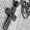 Large Armenian Cross with Dove, Sterling Silver 925 Double-Sided Cross Pendant, Religious Gift