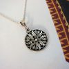 Armenian Ornament Pendant Sterling Silver 925, Ethnic Necklace Carpet Ornament