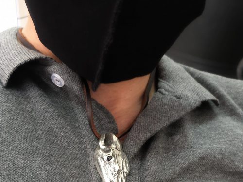 Pendant Horse Sterling Silver 925, Horse Head Necklace