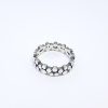 Dainty Ring with Dots Sterling Silver 925, Minimalist Ring