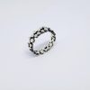 Dainty Ring with Dots Sterling Silver 925, Minimalist Ring