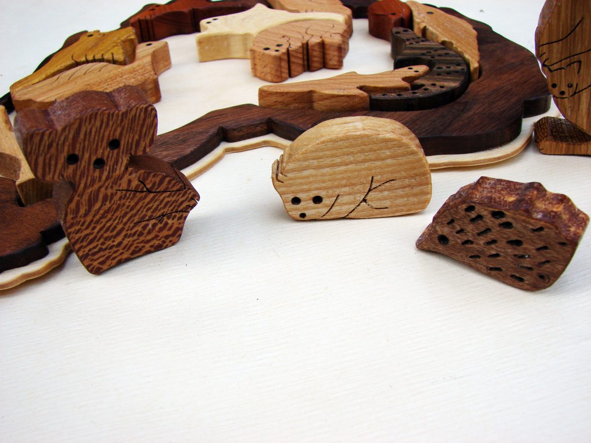 Wooden Puzzle Toy Animals of Australia
