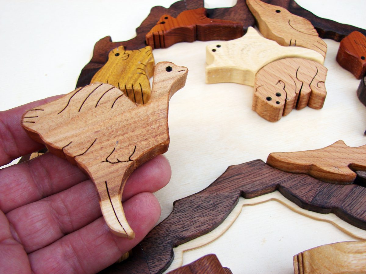 Wooden Puzzle Toy Animals of Australia