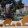 Wooden Puzzle Toy Elephant Family