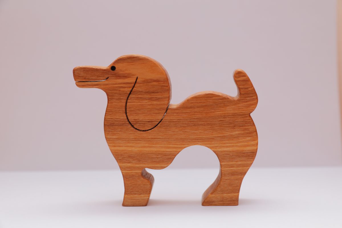 Wooden Toy Puzzle Dogs, Puzzle Wooden Toy for Kids