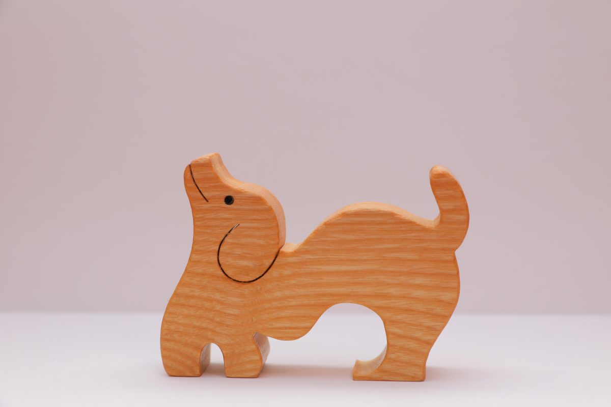 Wooden Toy Puzzle Dogs, Puzzle Wooden Toy for Kids