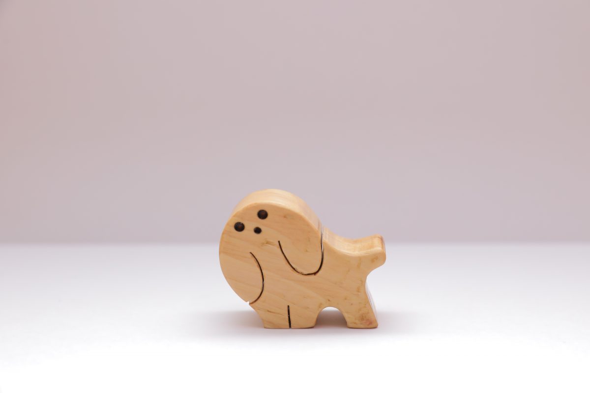 Wooden Toy Puzzle Dogs, Puzzle Wooden Toy for Kids