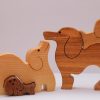 Wooden Toy Puzzle Dogs, Puzzle Wooden Toy for Kids