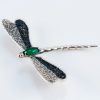Silver Brooch Dragonfly, Sterling Silver 925 Pin Brooch