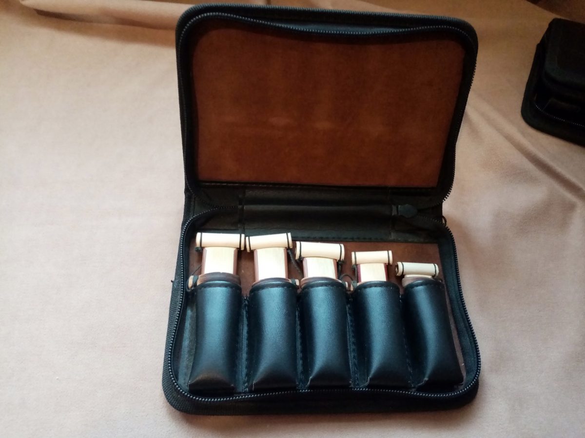 Case with 5 Professional Duduk Reeds