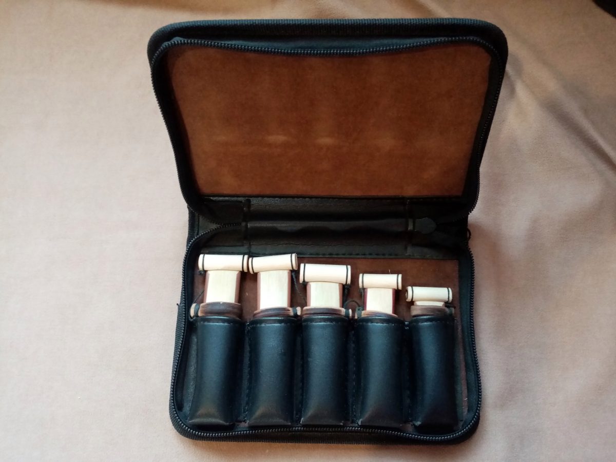 Case with 5 Professional Duduk Reeds