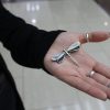 Silver Brooch Dragonfly, Sterling Silver 925 Pin Brooch