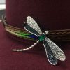 Silver Brooch Dragonfly, Sterling Silver 925 Pin Brooch