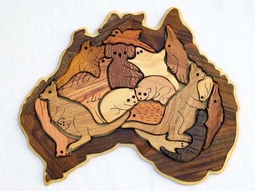 Wooden Puzzle Toy Animals of Australia