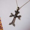 Silver Armenian Cross Khachqar Ornament
