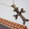 Silver Armenian Cross Khachqar Ornament
