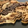 Wooden Puzzle Toy Animals of Artsakh