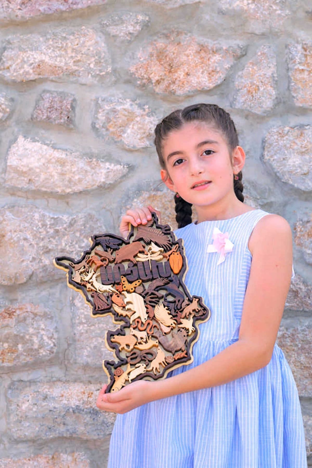 Wooden Puzzle Toy Animals of Artsakh